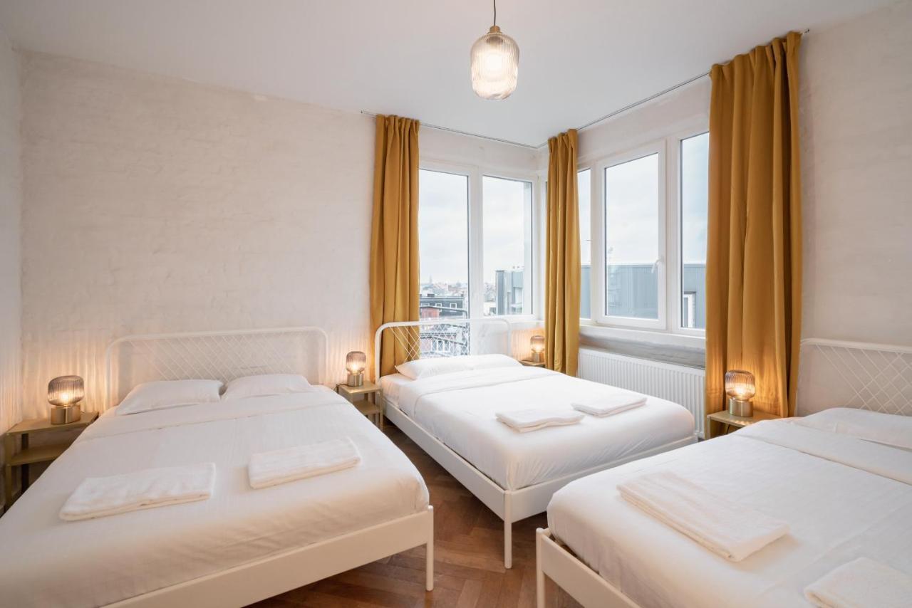 Antwerp City Center Two-Bedroom Apartments Antuérpia Exterior foto